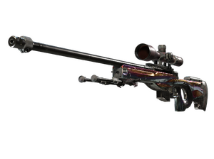 AWP | Хромовая пушка (Поношенное)
