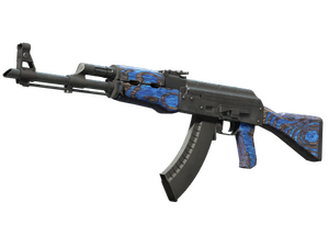 AK-47 | Синий глянец (Немного поношенное)